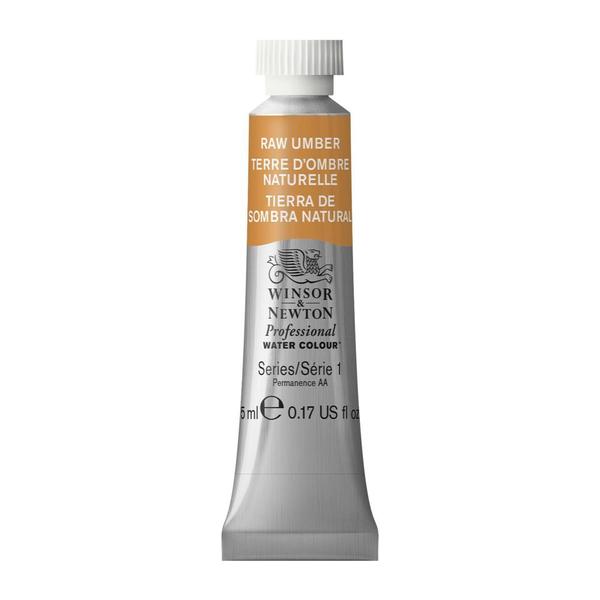 Tinta Aquarela Profissional Winsor 5ml 554 Raw Umber - Winsor & Newton Imagem de Tinta Aquarela Profissional Winsor 5ml 554 Raw Umber
