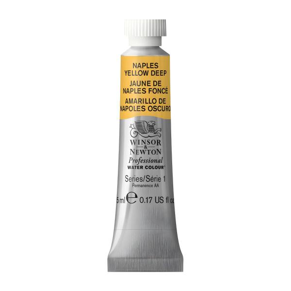 Imagem de Tinta Aquarela Profissional Winsor & Newton 425 Naples Yellow Deep 5ml