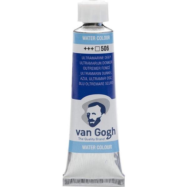 Tinta Aquarela Talens Van Gogh 506 Ultramarine Deep 10ml 20015061 Imagem de Tinta Aquarela Talens Van Gogh 506 Ultramarine Deep 10ml 20015061