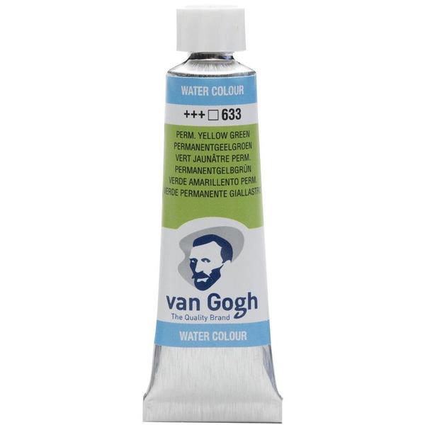 Tinta Aquarela Talens Van Gogh 633 Permanent Yellow Green 10ml 20016331 Imagem de Tinta Aquarela Talens Van Gogh 633 Permanent Yellow Green 10ml 20016331