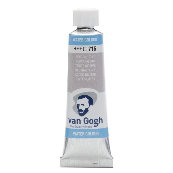 Tinta Aquarela Van Gogh Talens 10ml Cor Neutral Tint 715 - Royal Talens Imagem de Tinta Aquarela Van Gogh Talens 10ml Cor Neutral Tint 715