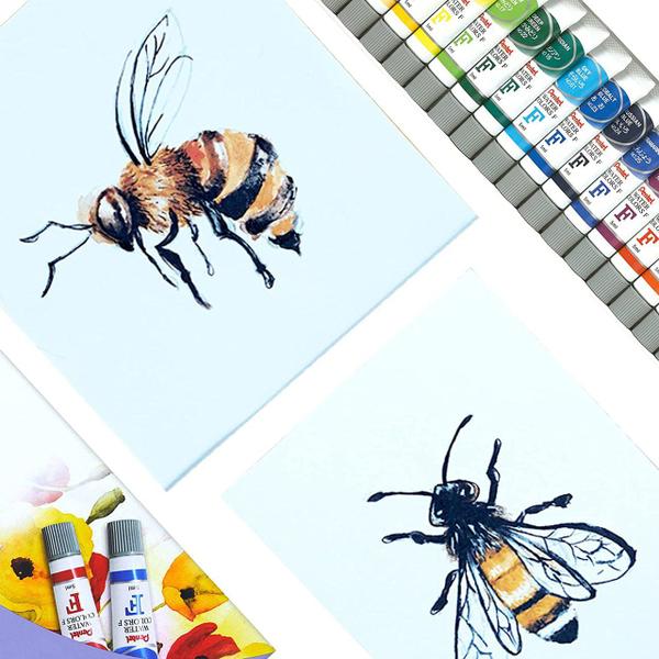 Tinta Aquarela Water Colours 5ml Pentel Imagem de Tinta Aquarela Water Colours 5ml Pentel