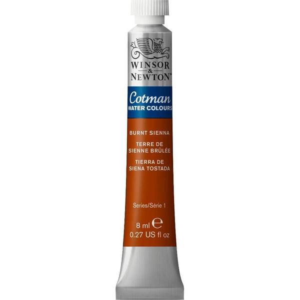 Imagem de Tinta Aquarela Winsor & Newton Cotman 8Ml 074 Burnt Sienna