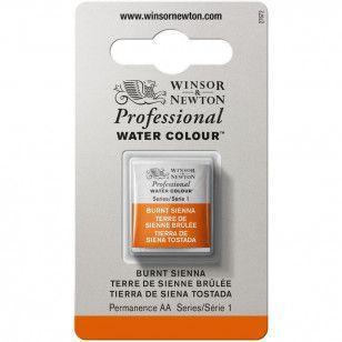 Imagem de Tinta Aquarela Winsor & Newton Profissional Pastilha S1 074 Burnt Sienna