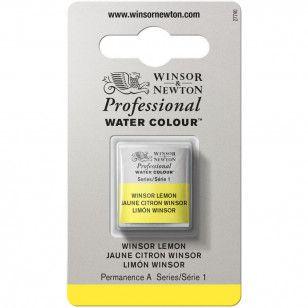 Imagem de Tinta Aquarela Winsor & Newton Profissional Pastilha S1 722 Winsor Lemon