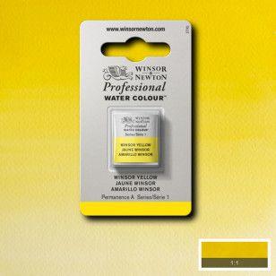 Imagem de Tinta Aquarela Winsor & Newton Profissional Pastilha S1 730 Winsor Yellow