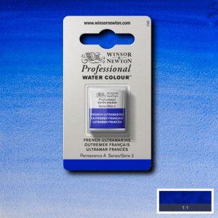 Imagem de Tinta Aquarela Winsor & Newton Profissional Pastilha S2 263 French Ultramarine