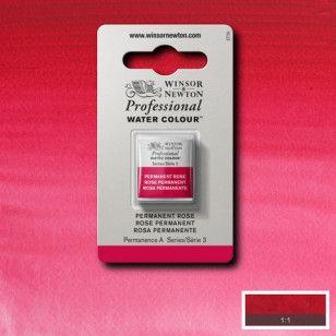 Imagem de Tinta Aquarela Winsor & Newton Profissional Pastilha S3 502 Permanent Rose