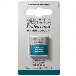 Imagem de Tinta Aquarela Winsor & Newton Profissional Pastilha S3 697 Aqua Green