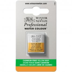 Imagem de Tinta Aquarela Winsor & Newton Profissional Pastilha S4 890 Cadmium-Free Yellow