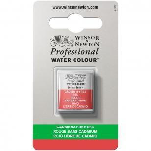 Imagem de Tinta Aquarela Winsor & Newton Profissional Pastilha S4 901 Cadmium-Free Red