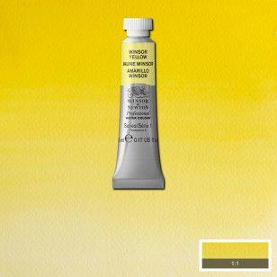 Imagem de Tinta Aquarela Winsor & Newton Profissional Tubo 5ml S1 730 Winsor Yellow