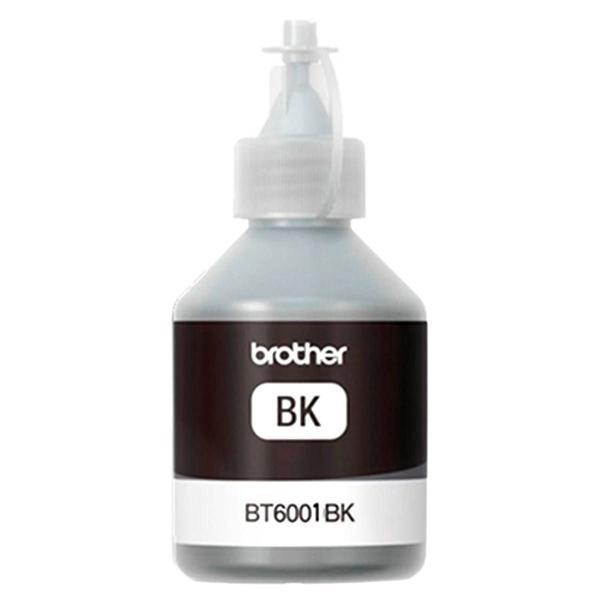 Imagem de Tinta Brother BT-6001BK BT6001BK Original Preto para InkTank DCP-T300 DCP-T500W DCP-T700W MFC-T800W Refil 108ml