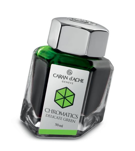 Imagem de Tinta Caneta Tinteiro Caran D'Ache Delicate Green 50Ml