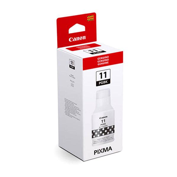 Imagem de Tinta Canon GI-11 GI-11PGBK GI11BK Preto Original para Impressora Mega Tank G3160 G2160 G-3160 G-2160 Refil 135ml