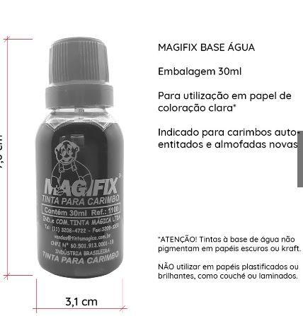 Imagem de Tinta Carimbo Magifix P/ Papel - 38 Cores