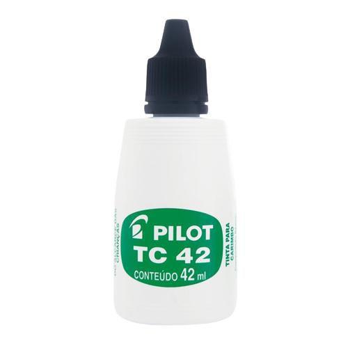 Imagem de Tinta Carimbo TC 42ml Preta Marca Pilot