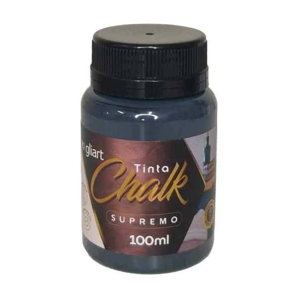 Imagem de Tinta Chalk Gliart 100ml Super Cobertura Para Artesanato