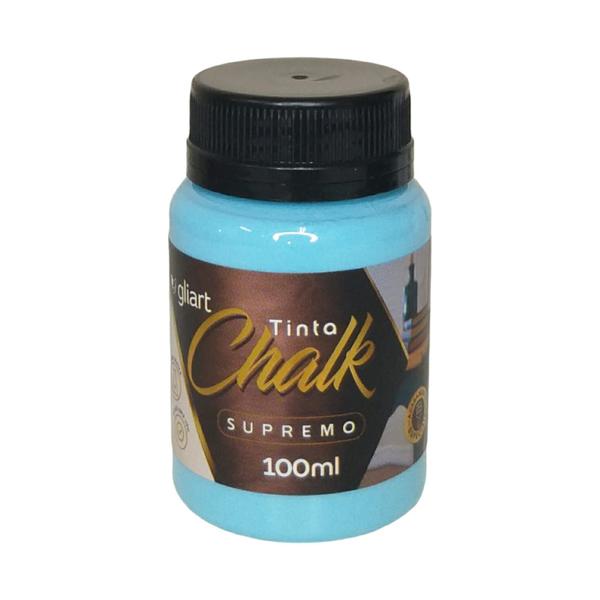 Imagem de Tinta Chalk Gliart 100ml Super Cobertura Para Artesanato