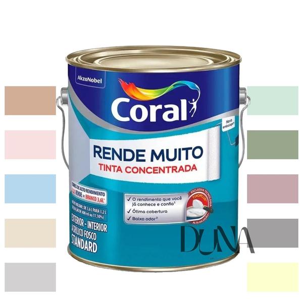 Imagem de Tinta Coral Rende Muito Paredes e Tetos 3,2L