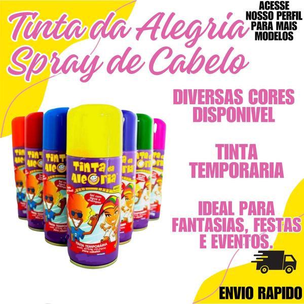 Imagem de Tinta Da Alegria Hair SprayTintura Temporária