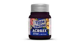 Imagem de Tinta de tecido Acrilex beringela 996 37ml