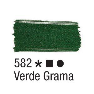 Imagem de Tinta de tecido Acrilex verde grama 582 37ML