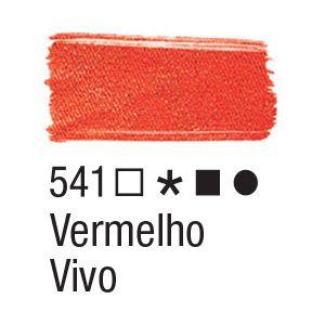 Imagem de Tinta de tecido Acrilex vermelho vivo 541 37ml