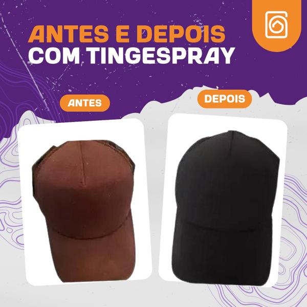 Imagem de Tinta de Tecidos Roupas Estofados Carpetes - Tingespray Spray 120Ml