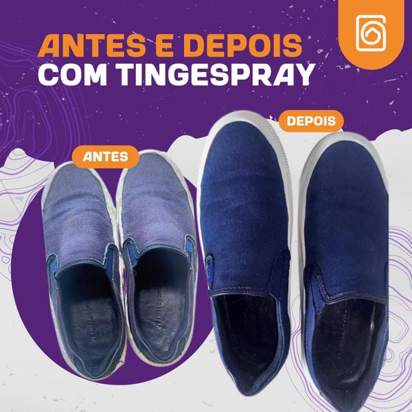 Imagem de Tinta de Tecidos Roupas Estofados Carpetes - Tingespray Spray 120Ml