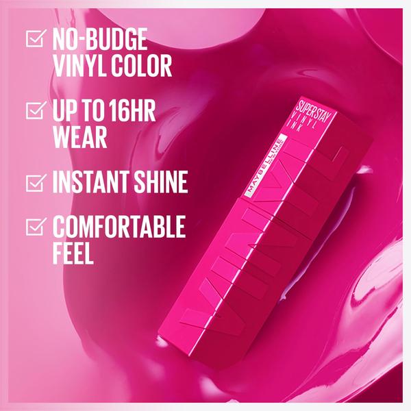 Imagem de Tinta de vinil Super Stay Liquid Lipcolor MAYBELLINE Longwear