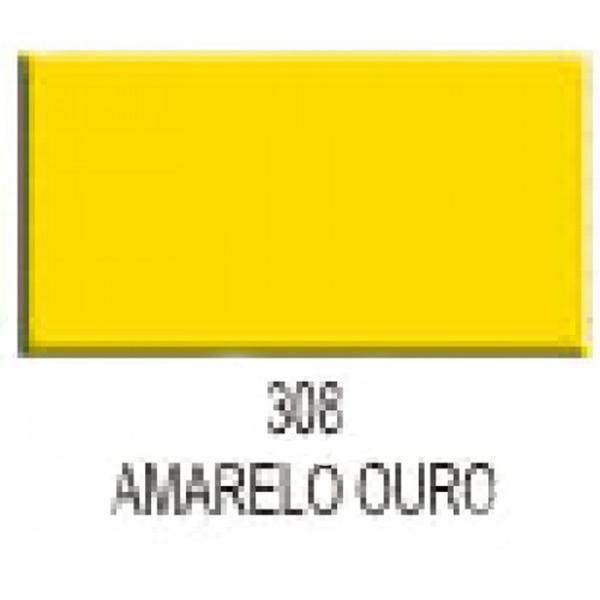 Imagem de Tinta Decorfix 150º Brilhante 37ml Amarelo Ouro 308   