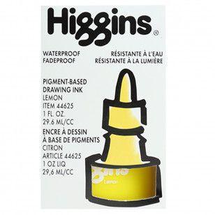 Imagem de Tinta Desenho Higgins 29,6ml Lemon