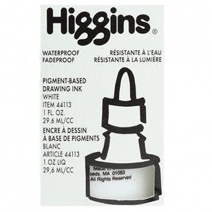 Imagem de Tinta Desenho Higgins 29,6ml White