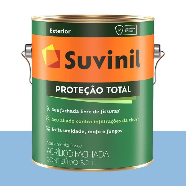 Imagem de Tinta Emborrachada Proteção Vida Azul Suvinil Cor 3,2