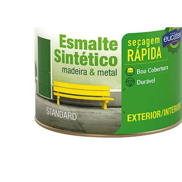 Imagem de Tinta Esmalte. 1/16 (225ml) Sintetico Eucalar Vermelho