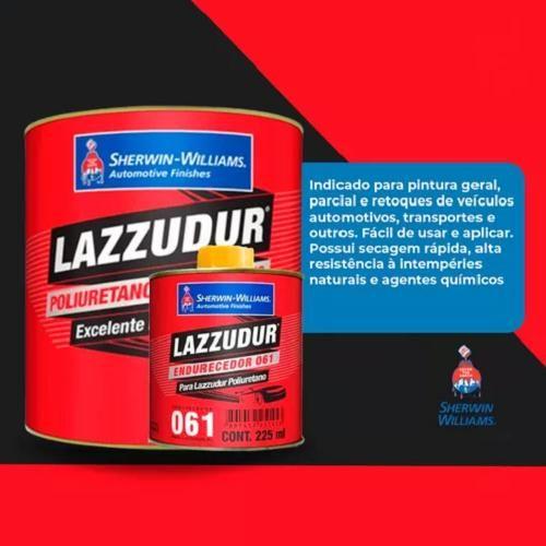 Imagem de Tinta Esmalte Automotivo PU Lazzudur Branco Geada 675ml