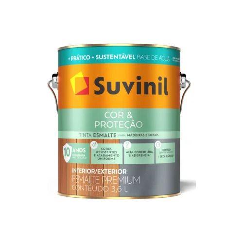 Imagem de Tinta Esmalte Base De Água Branco Fosco 3,6l Suvinil