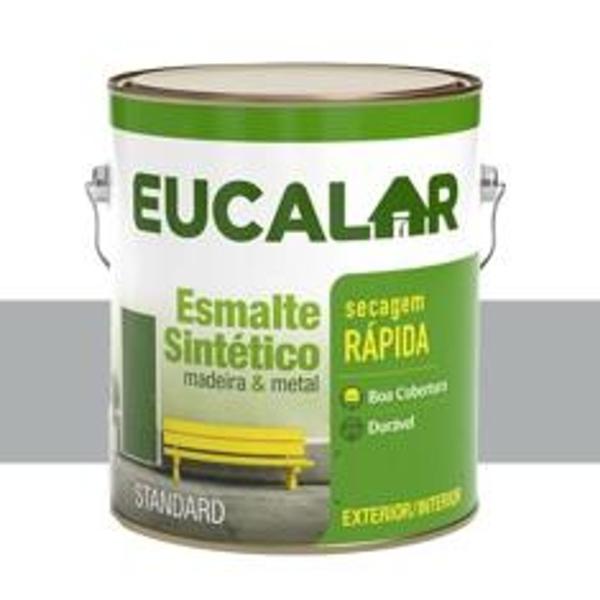 Imagem de tinta esmalte eucalar platina 3,6 litros