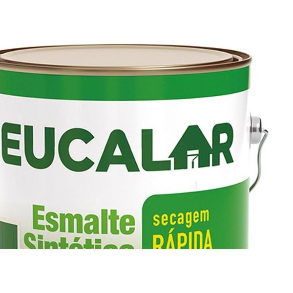 Imagem de Tinta Esmalte. Galao 3,6 Litros Sintetico Eucalar Amarelo