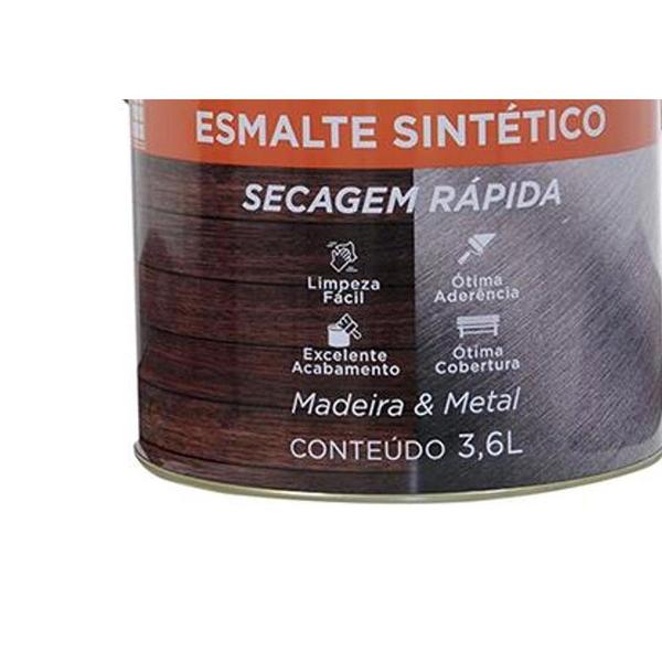 Imagem de Tinta Esmalte. Galao 3,6 Litros Sintetico Nova Preto