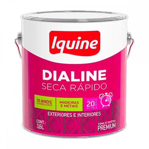 Imagem de Tinta Esmalte Iquine Seca Rapido Galao 3,6L Preto