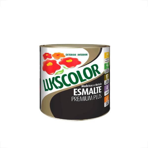 Imagem de Tinta esmalte lukscolor alto brilho 225ml branco