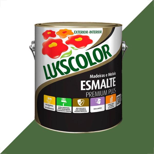 Imagem de Tinta esmalte lukscolor alto brilho 900ml verde nilo