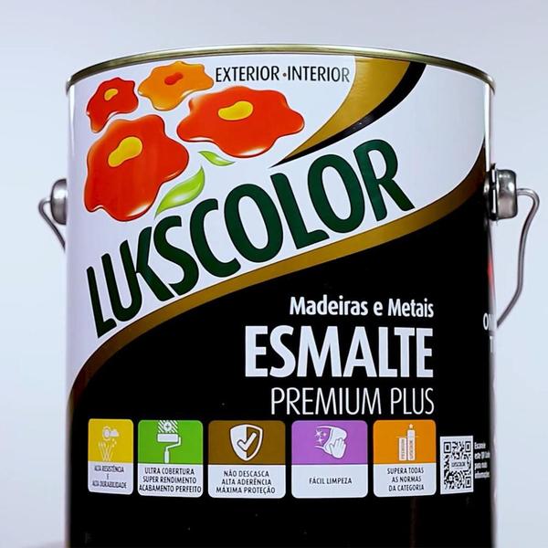 Imagem de Tinta Esmalte Sint Lukscolor Cinza Escuro 3,6L