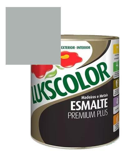 Imagem de Tinta esmalte sintético 3,6l lukscolor cores metal madeira