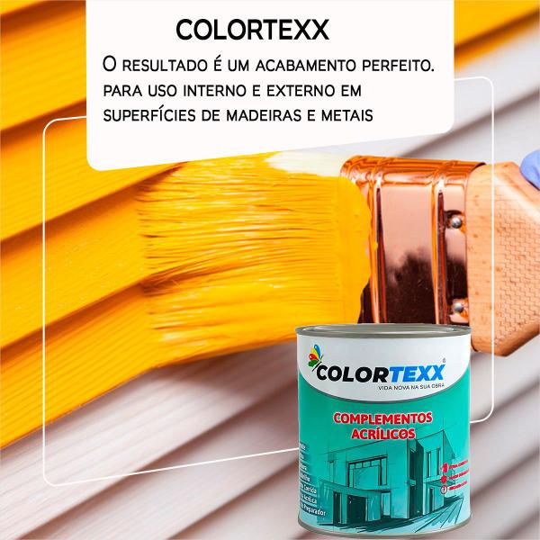 Imagem de Tinta Esmalte Sintético Alto Brilho 900ml Colortexx Cores