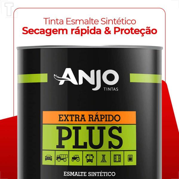 Imagem de Tinta esmalte sintetico plus automotivo anjo 900ml branco super white