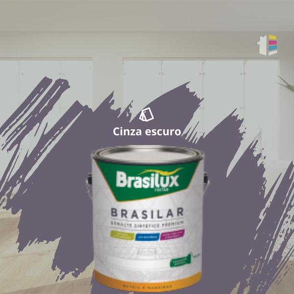 Imagem de Tinta Esmalte Sintético Secagem Rápida 3,6L Cores Brasilux