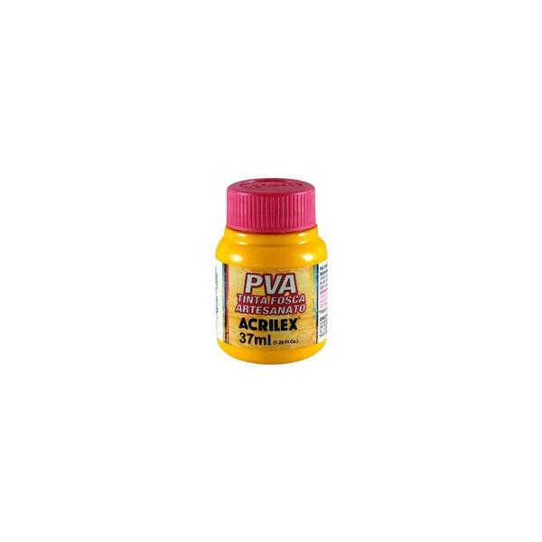 Imagem de Tinta Fosca Artesanato PVA Acrilex 37ml Amarelo Ouro